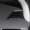 AIRSPEED Carbon Fiber Interior Dashboard Side Air Conditioning Vent Stickers for Subaru Legacy Outback Customizable Garnish for a Includes Tape Series