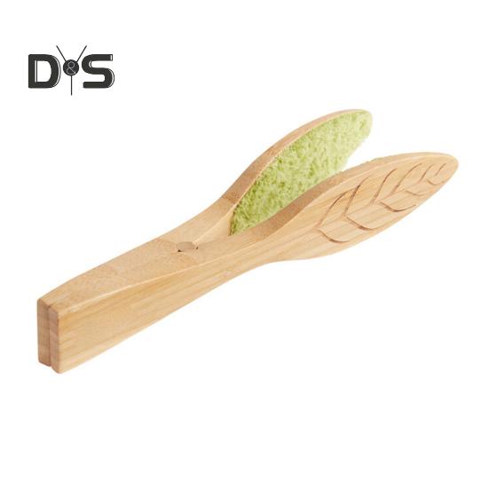 1/2/3Pcs Leaf Cleaning Tong with Wood Handle Indoor Outdoor Houseplant Plant Leaves Dust Removal Brush Handheld Plant Cleaning Tool