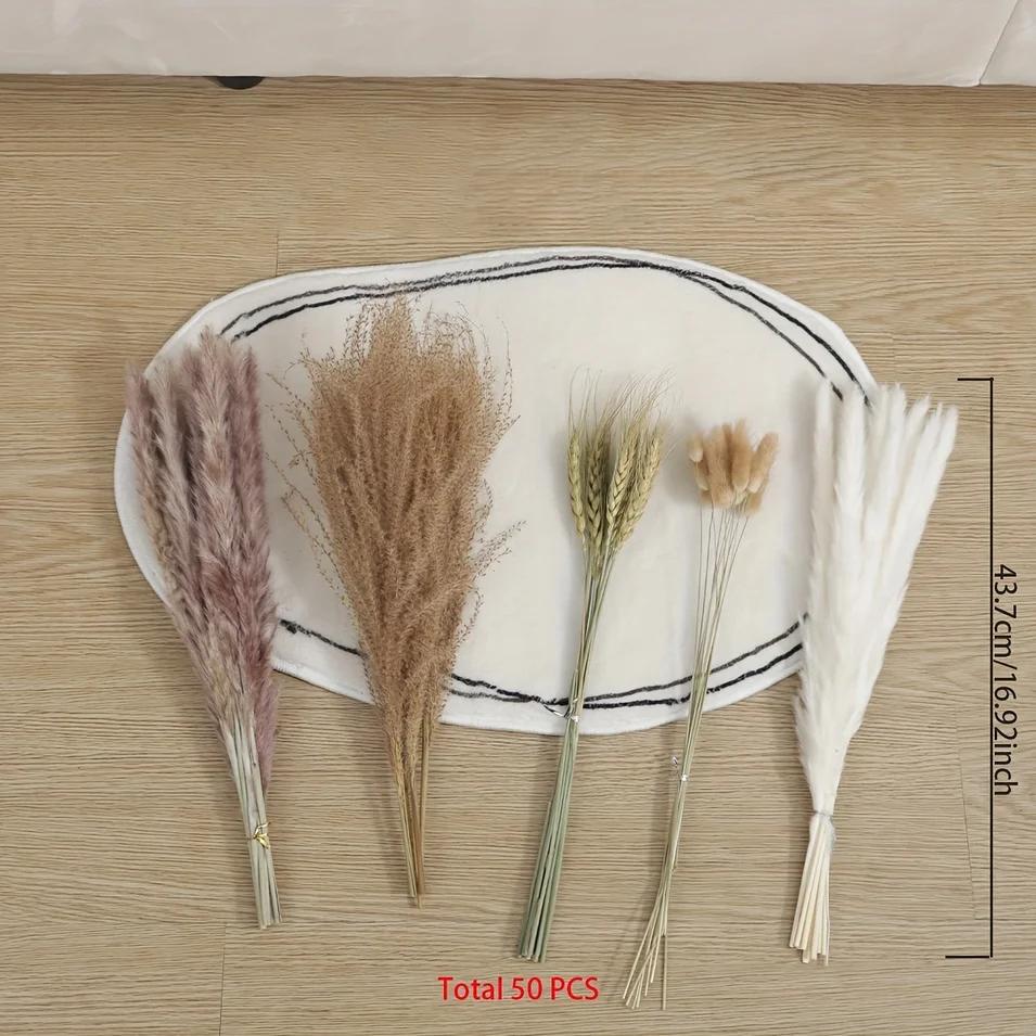 

Искусственный букет из тростника Фестиваль Домашнее украшение Вечеринка Офис Сделай сам Настольный Свадебный декор Аксессуары Аранжировка цветов