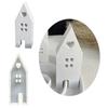 3 Pcs House with Window Silicone Mold DIY Scented Candle Mold House Resin Mould