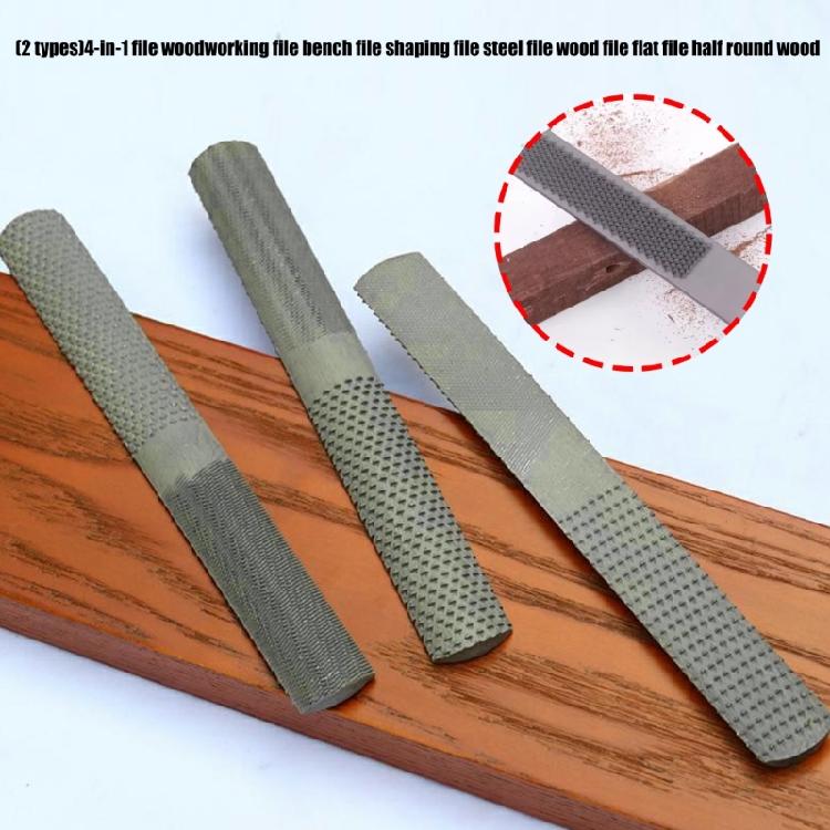 Multiple Surfaces Wood Metal File Tool Professional Carbon Steel Construction Comfortable Grip For Crafting Extended Use