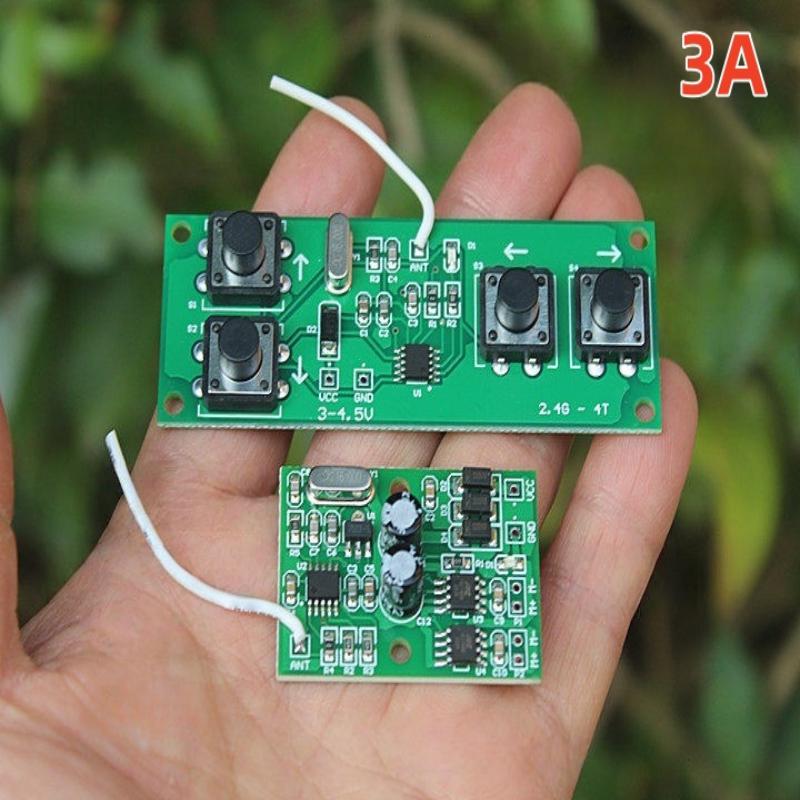 Wireless 4 Channel 2.4GHz Remote Control Receiver Kit 3A 10A for Door Lock Alarm and Light Switch A1