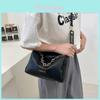 Chic Urban Style Women's Handbag 2022 Spring Summer Fashion Trendy Pu Leather Small Square Shoulder Bag