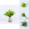 Plastic Water Grass And Gypsophila Paniculata For Indoor Garden And Balcony Decor