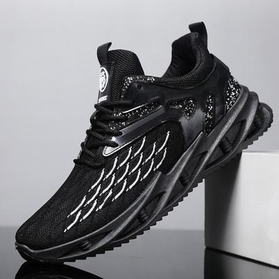 Frühling und Herbst Neue Outdoor-Sport-Freizeit-Laufschuhe für Herren Rutschfeste Laufschuhe Reise Leichte Schuhe mit weicher Sohle
