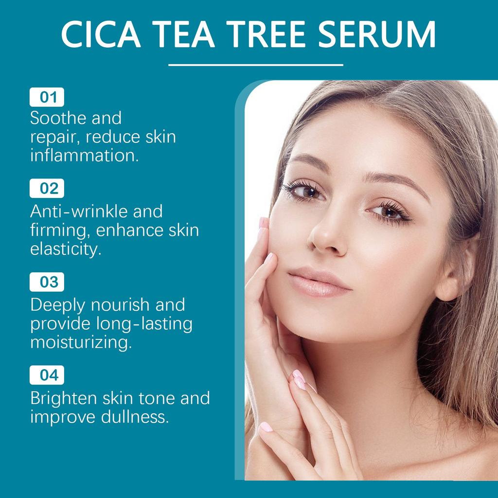 Centella Asiatica Serum Moisturizing And Nourishing Skin Facial Brightening Skin Care Serum 30ml
