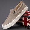 Comfort Mens Walking Shoes New Arrival Casual Flats Hot Sale Handmade Loafers Driving Shoes Breathable Soft Male Canvas Footwear