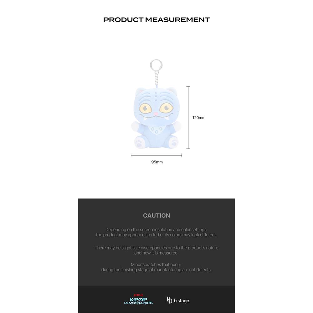 KPop Demon Hunters - Derpy Plush Keyring