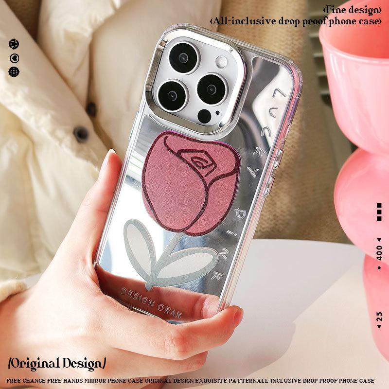 Etui Zhitai na iPhone 15 Pro Max - Pasuje do 13/12, Stylowy trzyczęściowy design lustrzany dla 14Pro