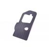 New Original Body Rubber Skin For Nikon D700 Hand Grip Left Side Bottom Thumb FX Logo