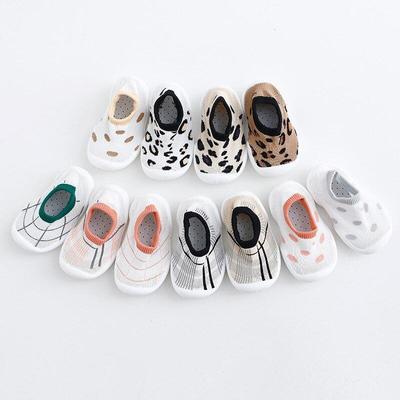 Baby Socke Schuhe mit Gummi Sohlen Säuglings Socke Neugeborenen Frühling Sommer Herbst Kinder Boden Socken Schuhe Anti Slip Weiche So le Socke