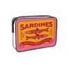 Sardines en Conserve Sac de Voyage Cosmétique pour Femmes Mignon Sac de Toilette Créatif Portable Mode Fermeture Éclair Multifonction Pour Vacances du Weekend