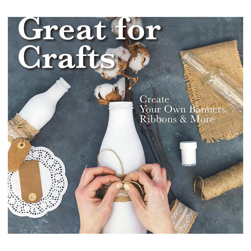 6cm Lace Burlap Roll Strips DIY Flat Hemp Decoration Materials Yellow Burlap Rolls