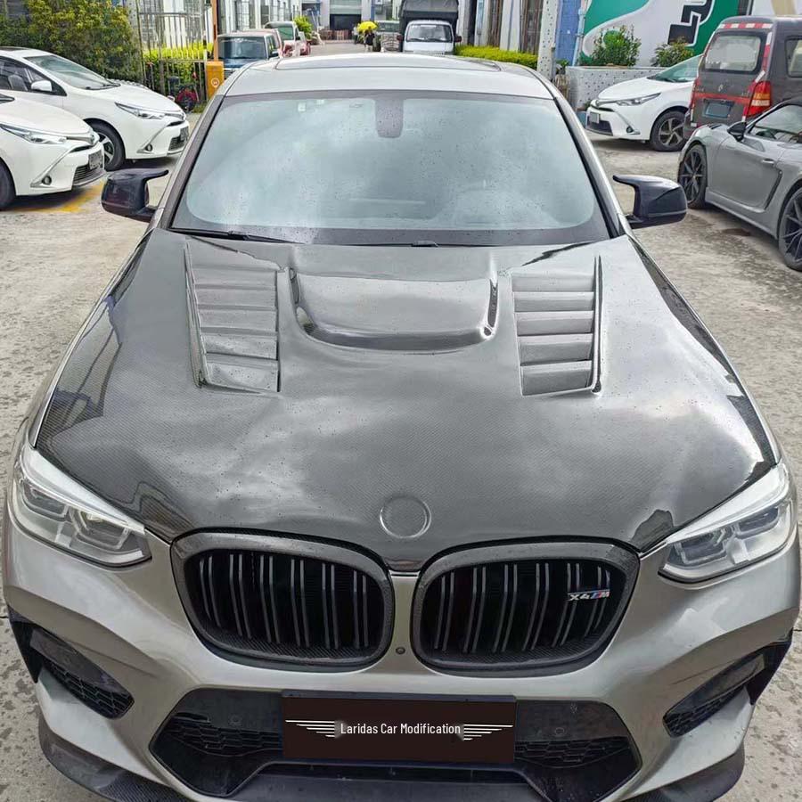 BMW F97 X3M / G01 F98 X4M G02 Carbon Fiber Hood Kit