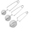 Stainless Steel Fine Mesh Teas Filter Rustproof Spoon Teas Strainer Kitchen Accessories Household Teas Brewing Gadget