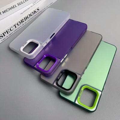 Pro Samsung A03 Pouzdro Galaxy A04e A04 M04 F04 M13 5G A22 5G Kryt na telefon Galaxy A22 Luxusní metalický kryt Aurora Skin Matte