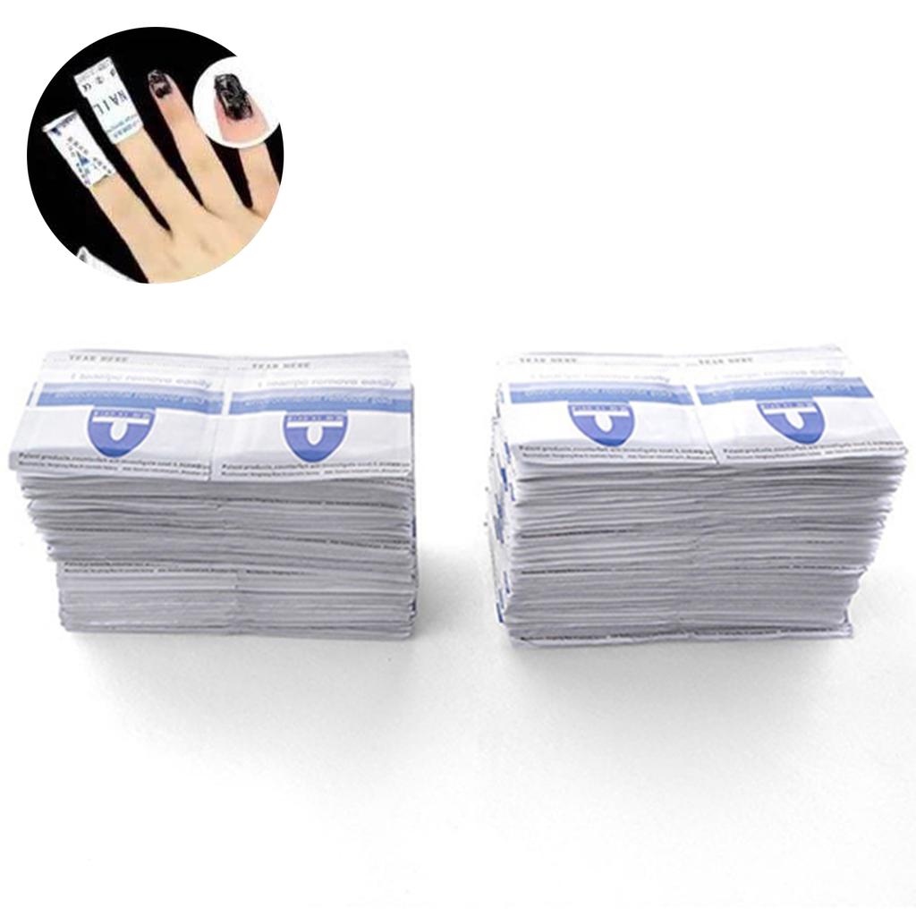 50/100Pcs Gel Polish Remover Pads Foil Nail Art Cleaner DIY Manicure Accessories