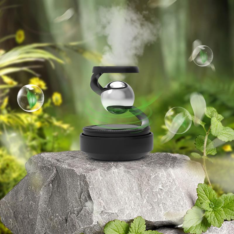 Difusor de fragrância para carro, painel giratório, difusor de aromaterapia, acessórios decorativos portáteis para decoração de interiores, ar