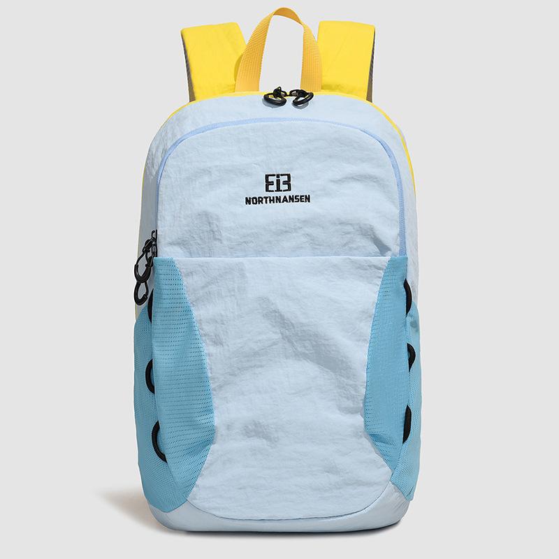 Schoolbag New Lightweight Backpack Japanese and Korean Mountaineering Bag Casual Schoolbag Female Contrasting Color Versatile College Student High