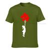 Banksy Balloon Girl Unisexs Tshirt Cotton Casual Unisex T Shirt Unisexs Tee Shirts Tops