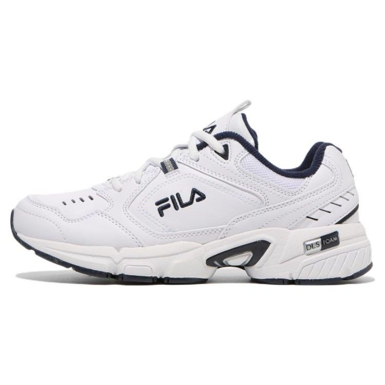 FILA Ranger 22 Polyester Fabric Synthetic Leather Sports Comfort Low-Top Casual Shoes Unisex sneaker Black White 1RM02145E_147 38