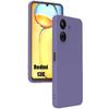 Silikona vāciņš - Xiaomi - Redmi 13C - Īpaši plāns - Aizsardzība pret skrāpējumiem - Tumši violets