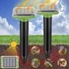 Solar Mole Repellent Ultrasonic,Repellent Outdoor Solar Powered,Waterproof Mole Traps