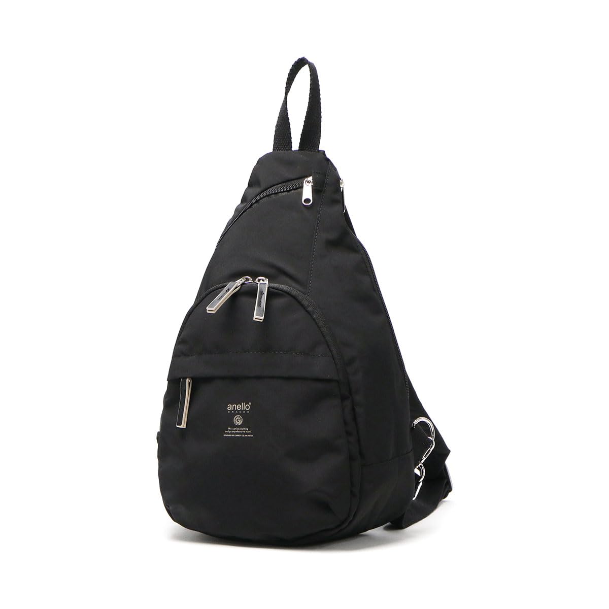 

anello GRANDE Body Bag, A5 Size, Multi-Storage, MOIST, GTM0314Z, Black