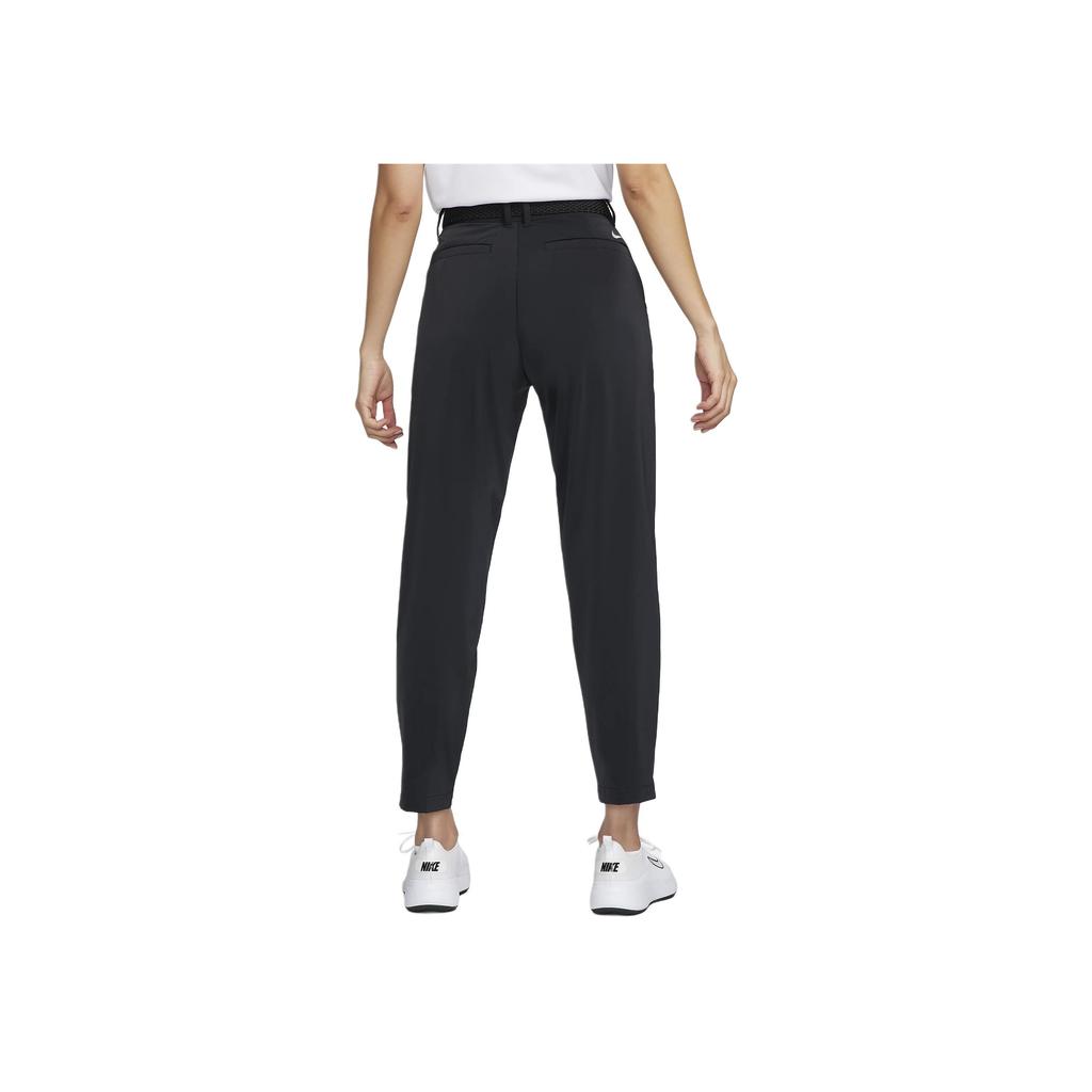 Nike Dri-Fit Tour Golf Pants Solid Mid-Rise Slim Straight Casual Pants Women Pants Black FD5609-010