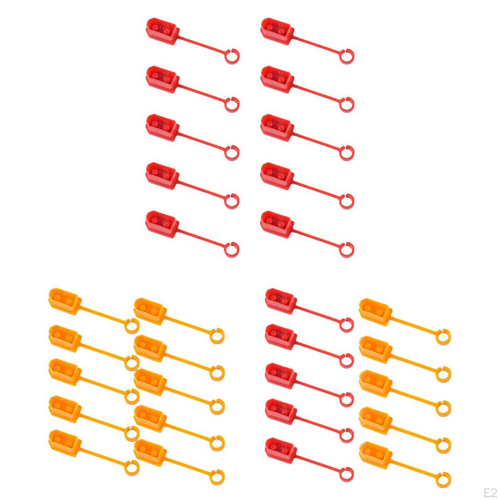 10 Pack XT60 Connector Dust Cover for Lipo Battery