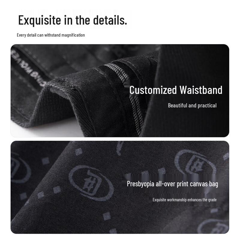 Yulangongwu Men's Premium Stretch Cotton Casual Pants