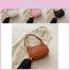 Trendy Versatile Women's Shoulder Bag Beautiful Stylish Crossbody Underarm Bag In Black White Pink And Brown Colors