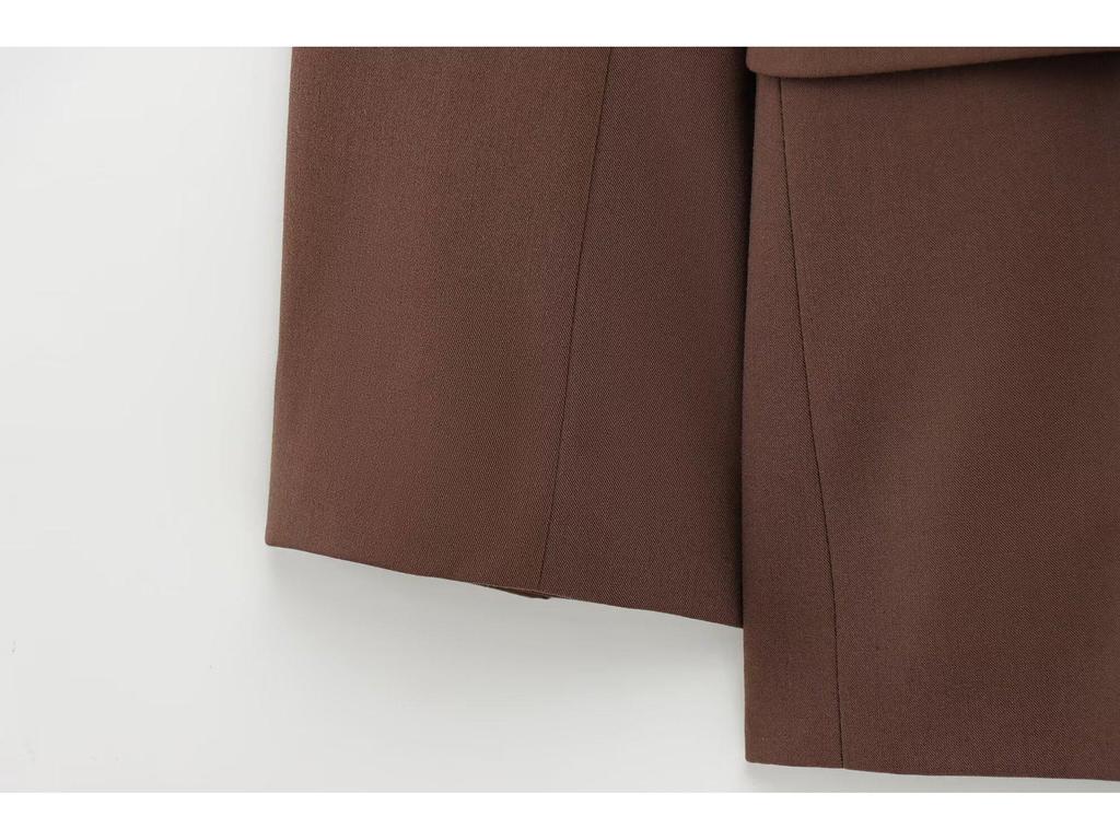 2025 Spring Women's Fashion European & American Style Casual Suit: Jacket & Long Pants