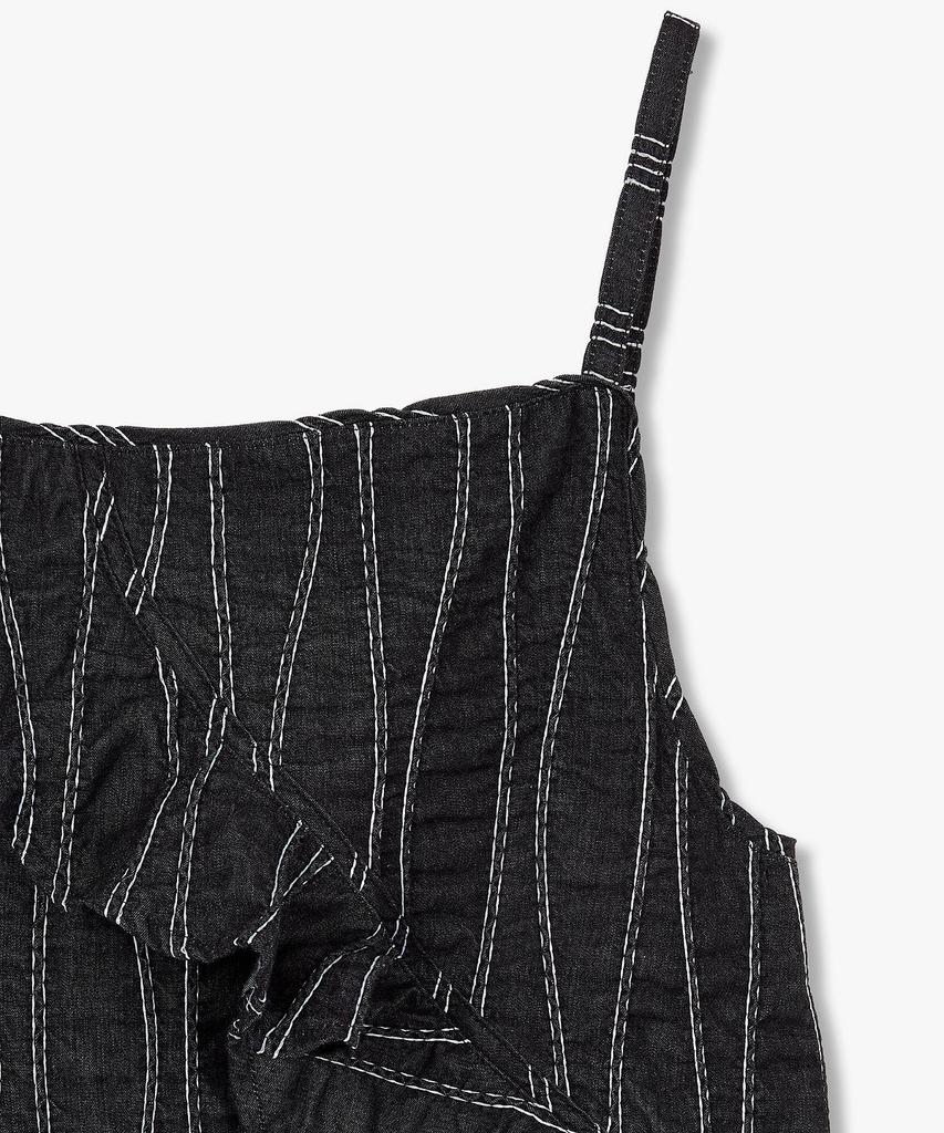 STUDIO TOMBOY Wave Stitch Sleeveless Dress_Black 9106241227
