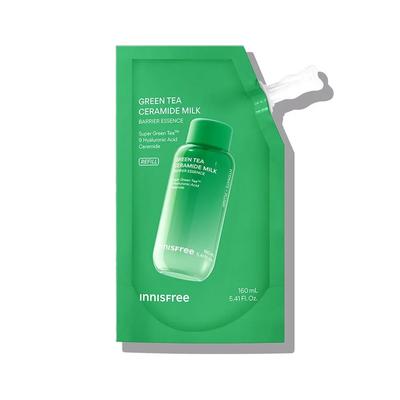 Grüner Tee Ceramid Milch Essenz Nachfüllpackung 160ml