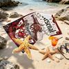 Custom Name Personalized Arsenal F.C Print Beach Towel, for Trip Camping Beach Party Home Decor, Birthday Gift for Family & Friends