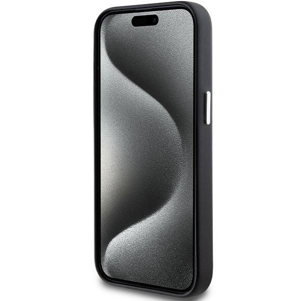 BMW Bmhmp15S23Pufwk Iphone 15 / 14 / 13 6.1Czarny/Black Signature Wrapped Metal Magsafe