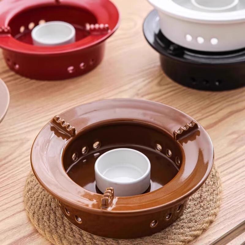 HuaMeiGuan Ceramic Warming Casserole Hot Pot