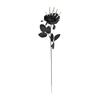 Halloween Flowers with Eyeball, Fake Bouquet Roses, Artificial Flowers with Stems for Halloween Vase Arrangements, Table Decorations