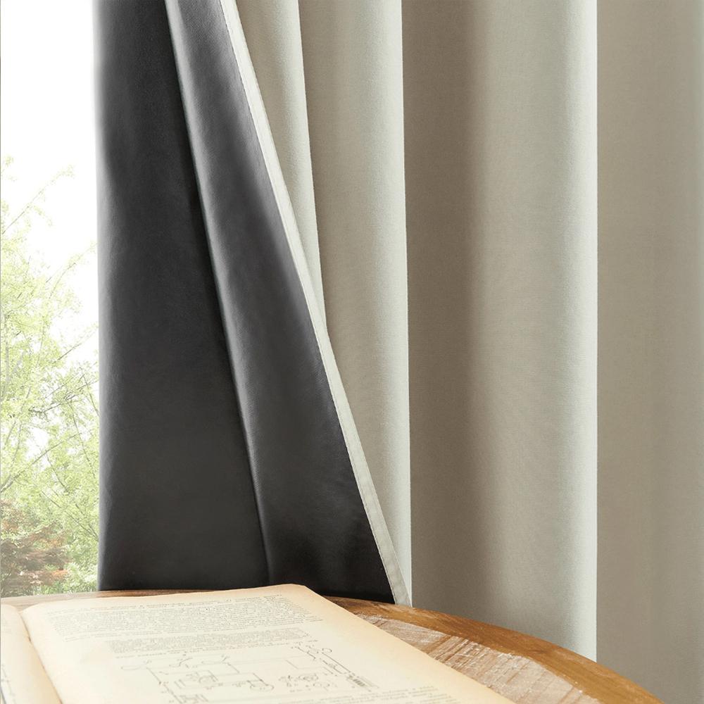 1Pcs Modern Minimalist Blackout Curtain - Heat Insulation, All-Season Universal Drapes for Bedroom & Living Room (Rod Pocket)
