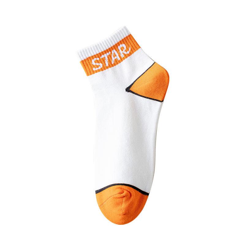 Female Autumn Sports Color Anti Odor 5A Anti Bacterial Tube Socks