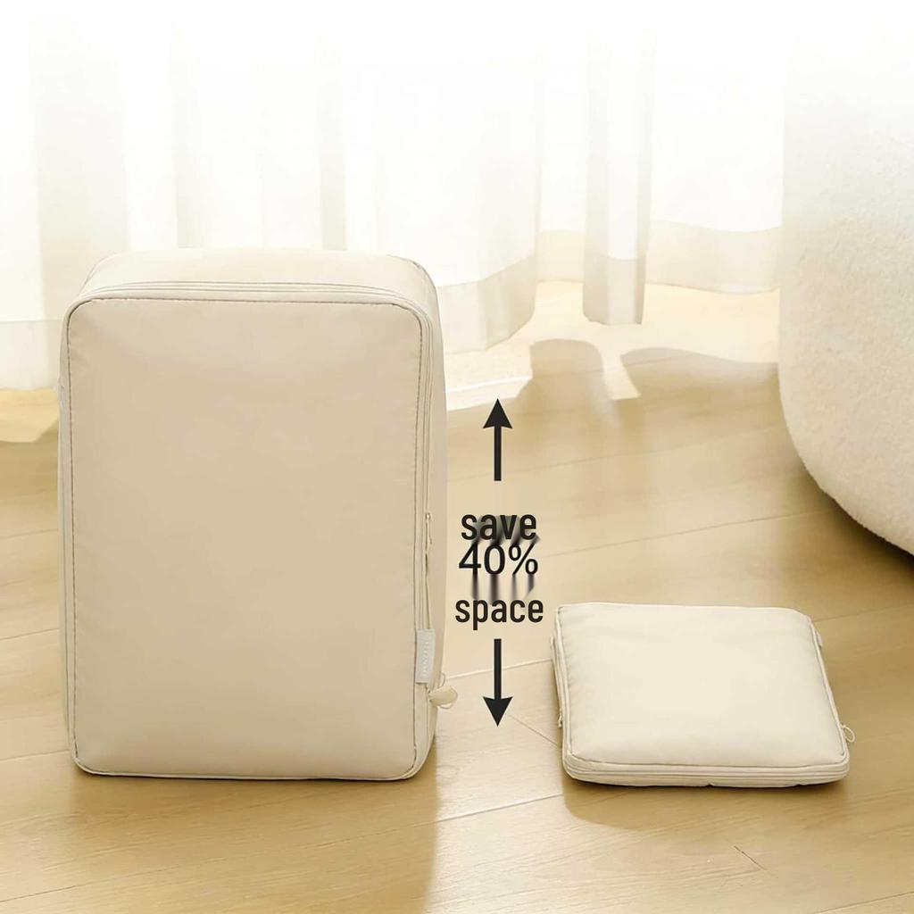Portable Compression Storage Bag for Clothes, Jackets, Travel, and Organization