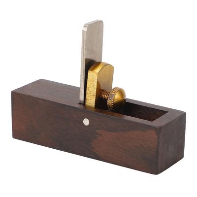 Kleiner Holzhobel, Ebenholz-HSS-Klinge, Handhobelwerkzeug für die Holzbearbeitung zum Hobeln, Trimmen und Anfasen
