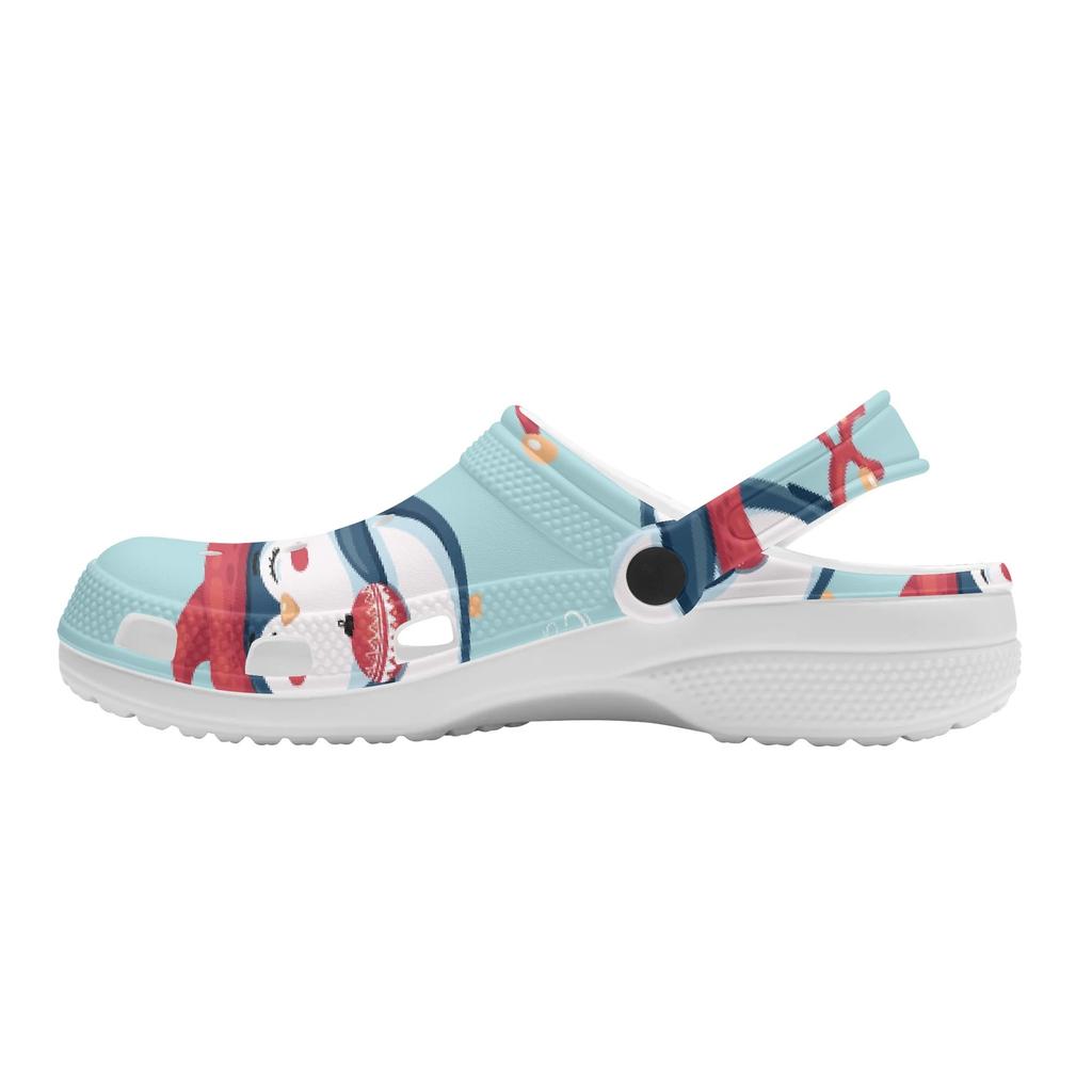 Women Men Trendy Printed EVA Casual Clogs Flexible Lightweight Slip On Soft Shoes Lightweight Summer Sandals Everyday Wear