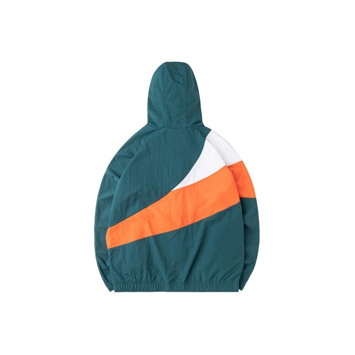 Giacca Felpa Sportiva con Zip Intera Vestibilità Larga da Uomo Li Ning Blu Oceano AFDQ395-2