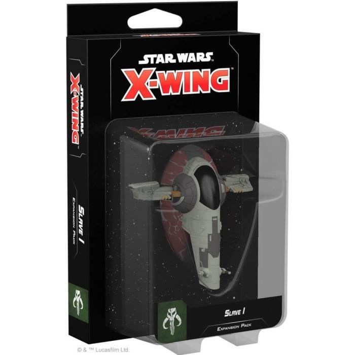 Vaisseau spatial - FANTASY FLIGHT GAMES - Slave 1 - Noir - Adulte - 2nd Edition