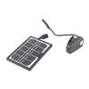 Solar Rechargeable Clamp Lamp Warm Daylight White Light Flicker Free Flexible Gooseneck Clip On Book Light 5V