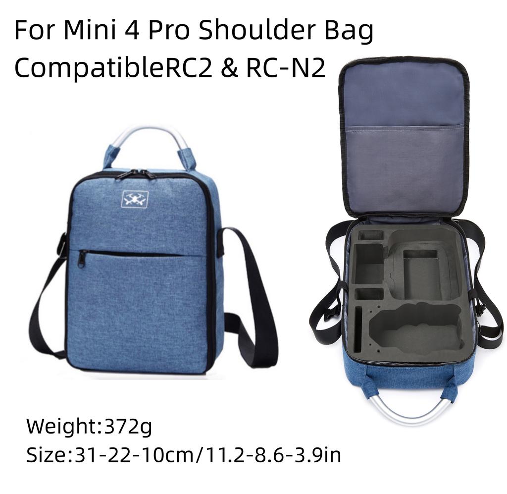 For DJI Mini 4 PRO Drone Body Remote Control Earthquake Protective Storage Bag And Landing Gear Propeller Holder Fixing Accessor