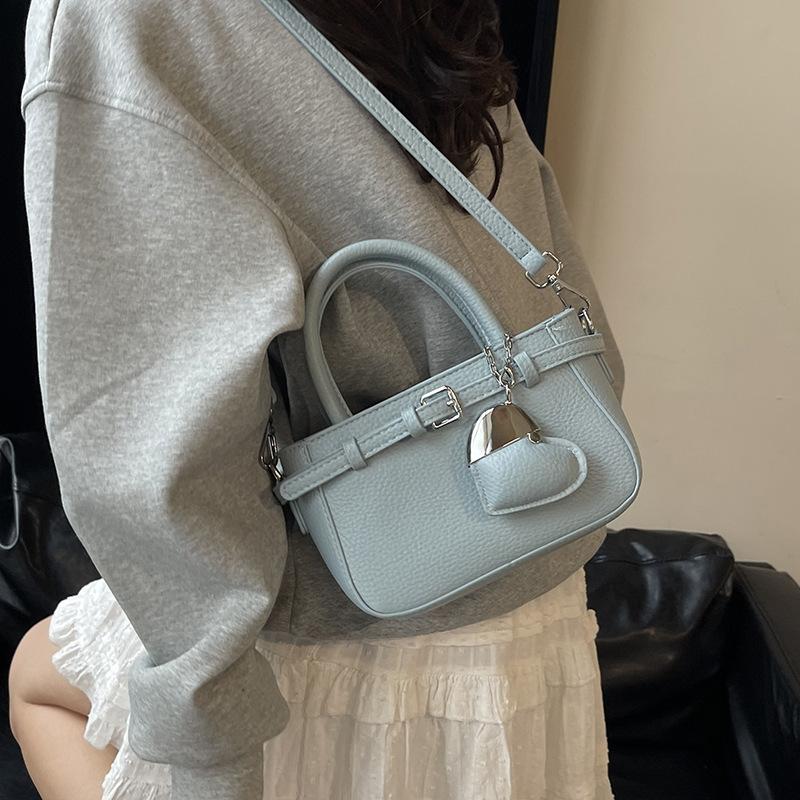 Retro High-end Niche Handbag Bag Women's Bag 2025 New Simple Small Square Bag Versatile Shoulder Crossbody Bag