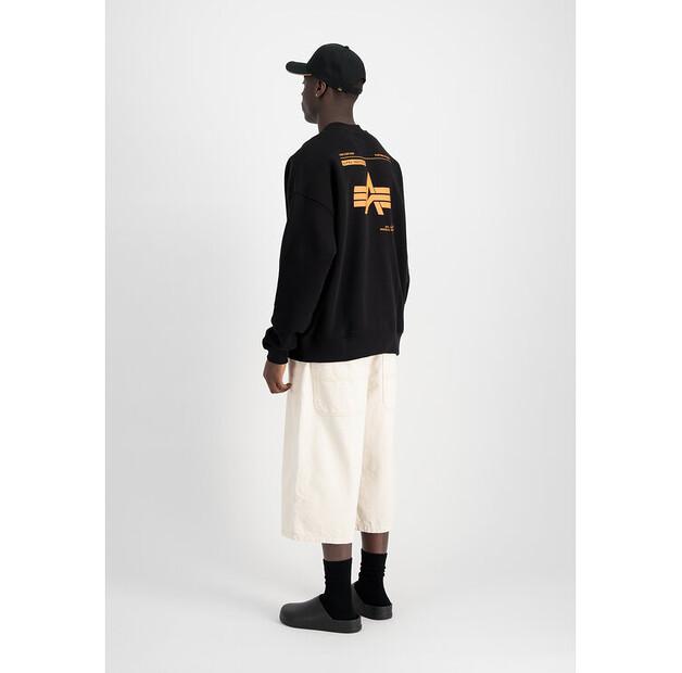 Толстовка Alpha Industries Logo Backprint Sweatshirt
